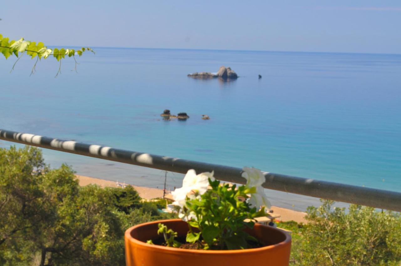 Luxury Loft Apartment With Pool - Pelekas Beach, Corfu Exterior foto