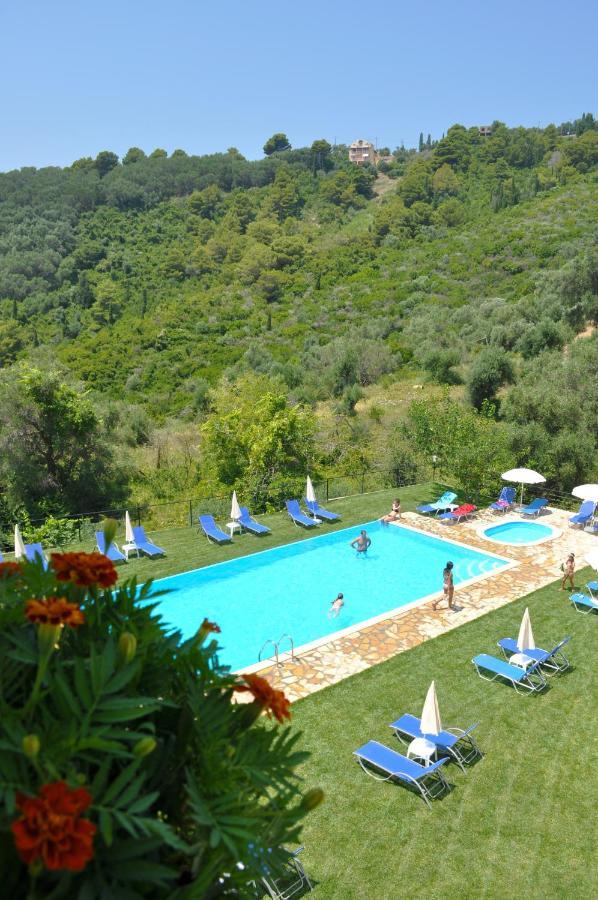 Luxury Loft Apartment With Pool - Pelekas Beach, Corfu Exterior foto