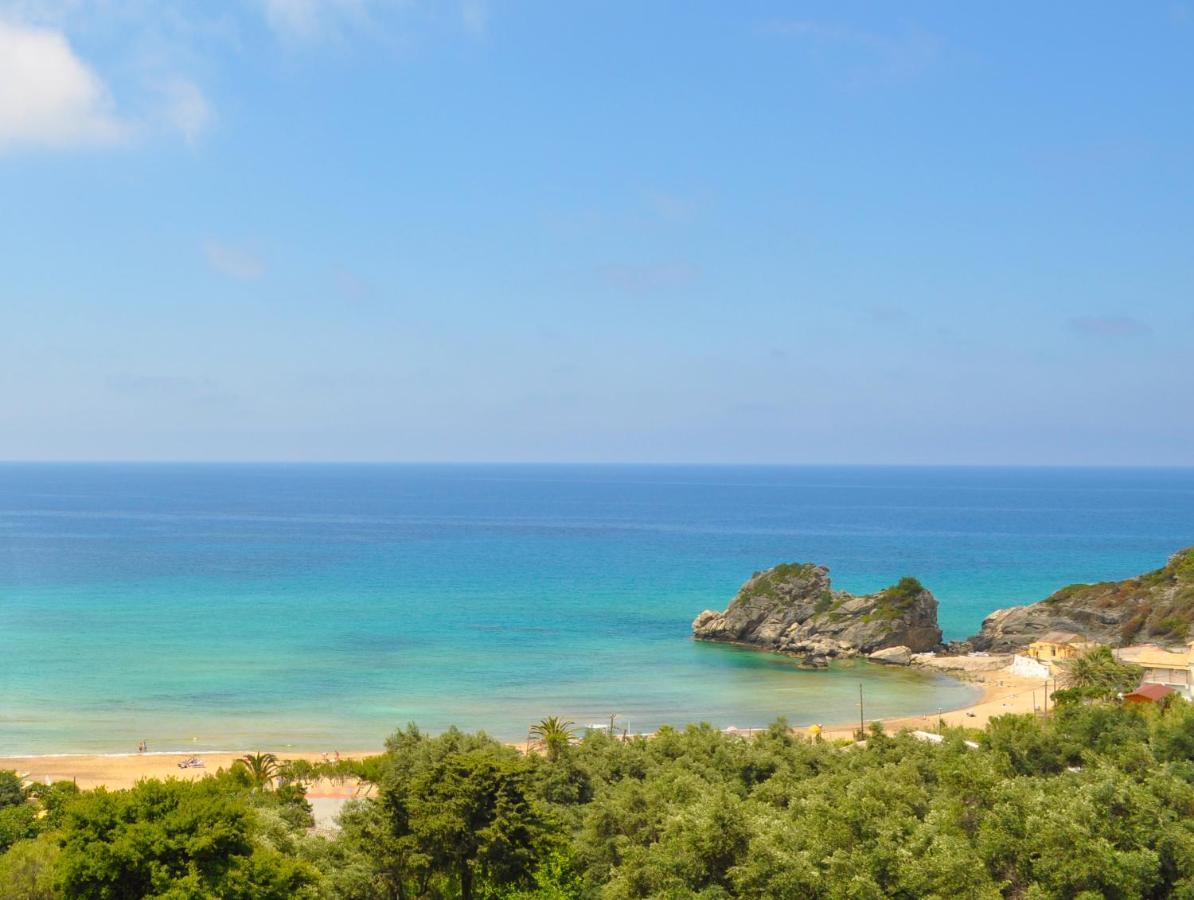 Luxury Loft Apartment With Pool - Pelekas Beach, Corfu Exterior foto