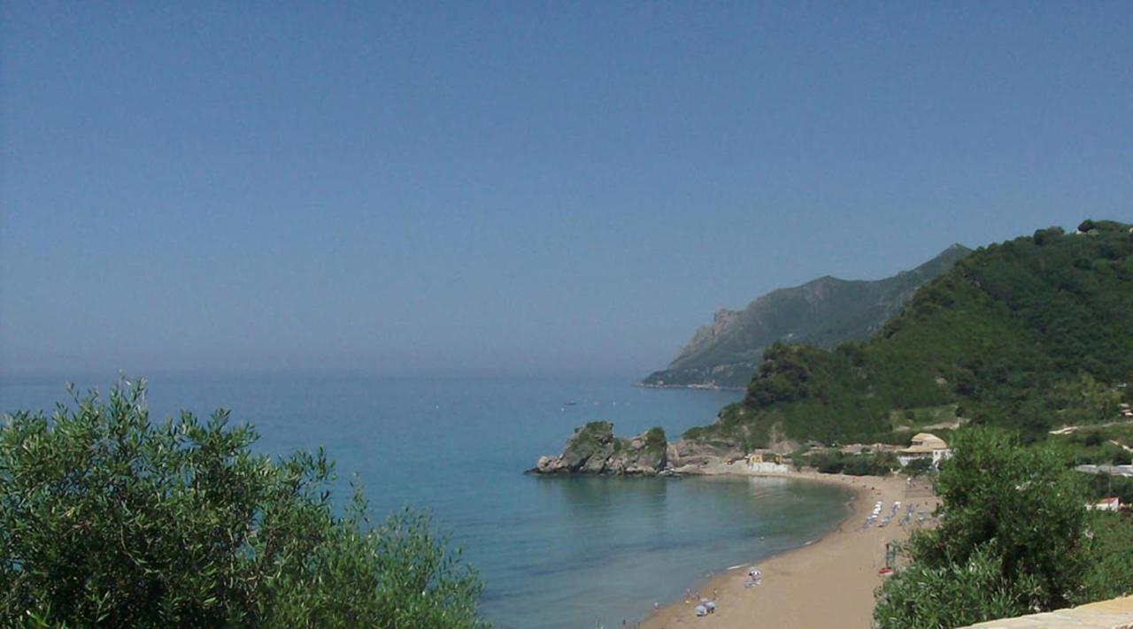 Luxury Loft Apartment With Pool - Pelekas Beach, Corfu Exterior foto
